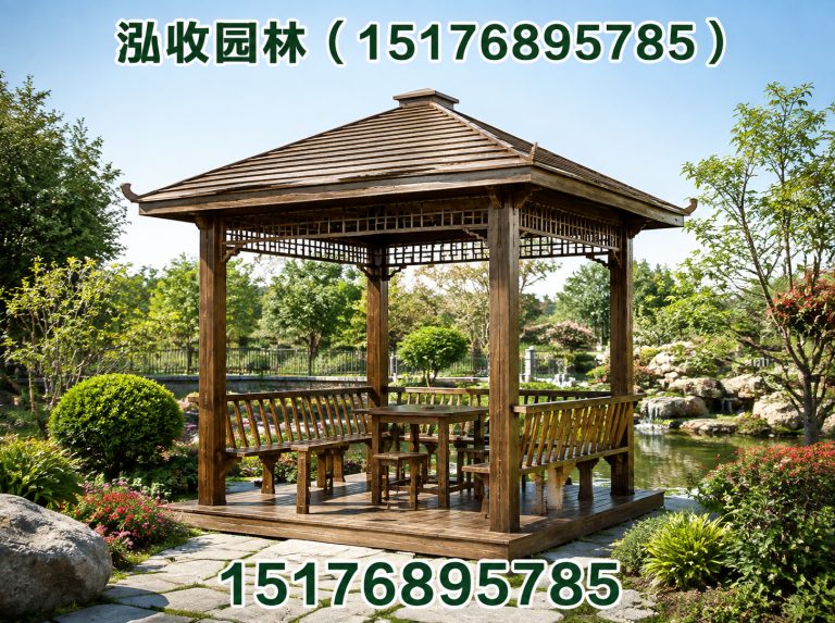 烟台京津冀防腐木工程展示图